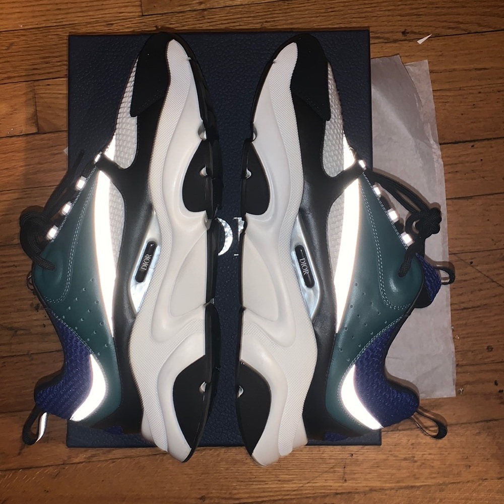 Dior BlueGreen sneakers size 45 / 1500+ on stockx - Picture 3 of 4